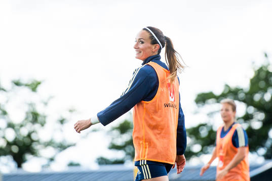 Kosovare Asllani of Swedish national women football team