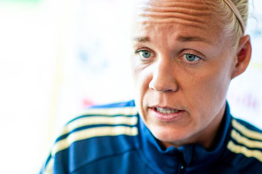 Caroline Seger of Swedish national women football team