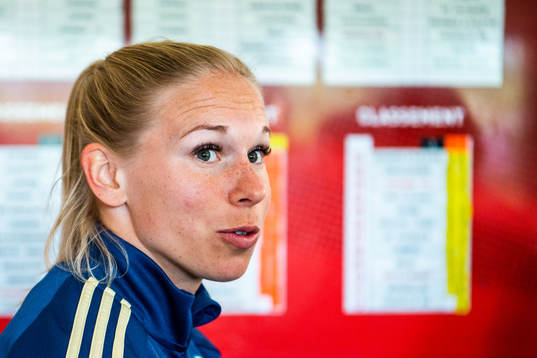 Jonna Andersson of Swedish national women football team