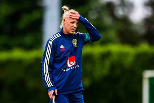 Caroline Seger of Swedish national women football team