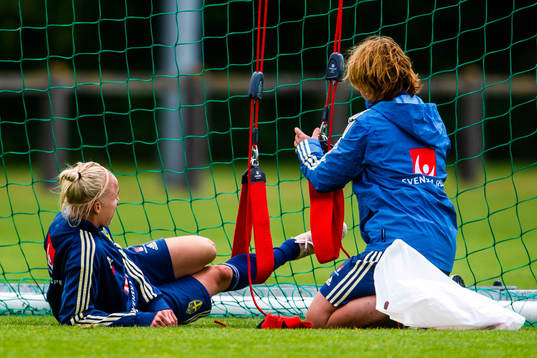 Caroline Seger of Swedish national women football team