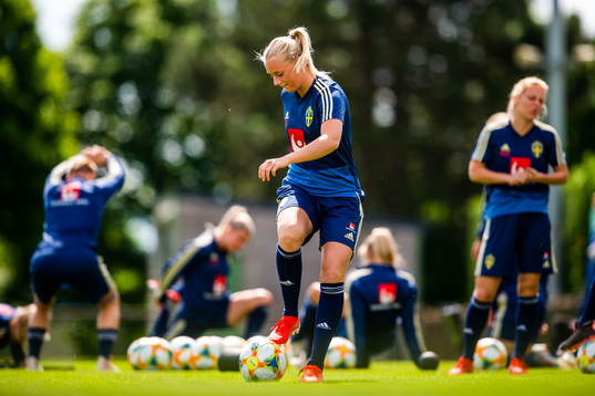 Stina Blackstenius of Swedish national women football team