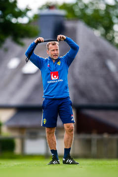 Physical performance manager Pontus Ekblom of Swedish