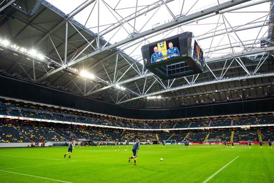 A general view over Friends Arena