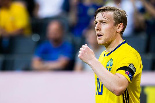 Emil Forsberg of Sweden