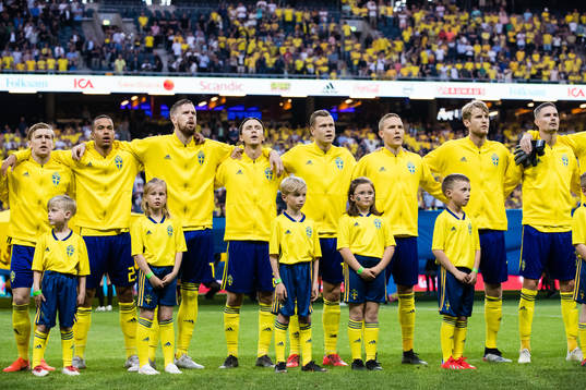 Emil Forsberg, Robin Quaison, Pontus Jansson, Kristoffer