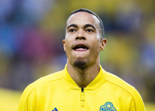 Robin Quaison of Sweden