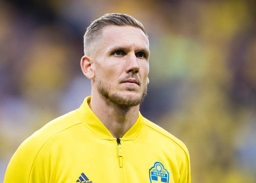 Goalkeeper Robin Olsen of Sweden