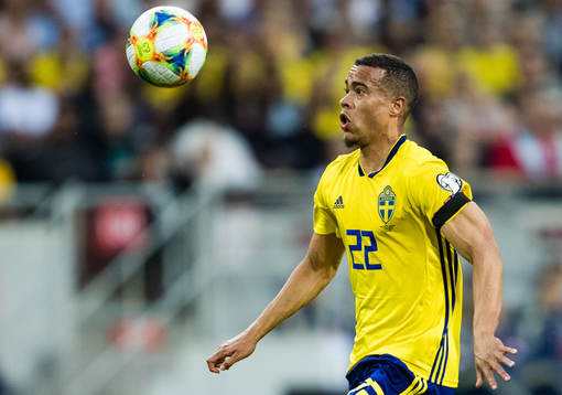 Robin Quaison of Sweden