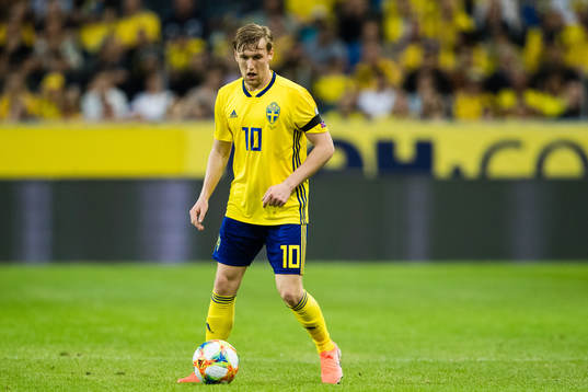 Emil Forsberg of Sweden