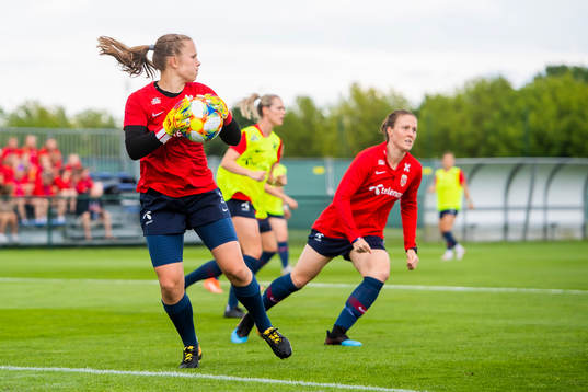Goalkeeper Oda Maria Hove Bogstad of Norway