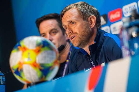 Terje Skeie, head of media of Norway, and Martin Sjögren,