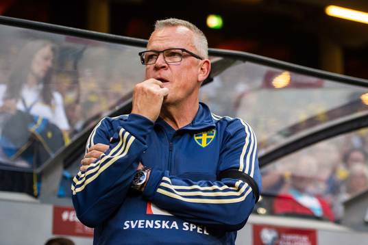 Head coach Janne Andersson of Sweden
