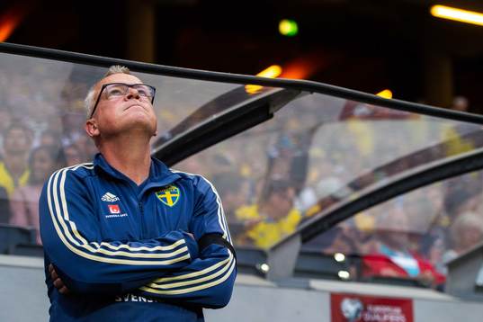 Head coach Janne Andersson of Sweden