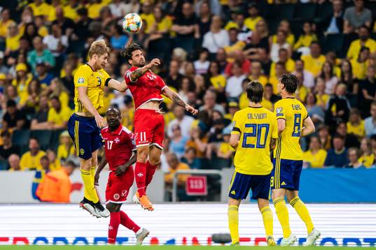 Filip Helander of Sweden and Joseph Zerafa of Malta