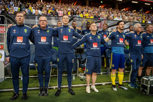 assistant coach Peter Wettergren, head coach Janne