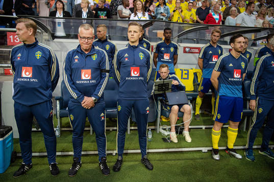 assistant coach Peter Wettergren, head coach Janne