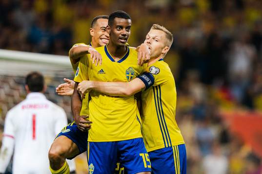 Bläddra bland fler bilder av Football, UEFA Euro Qualifier, Sweden - Malta