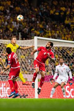 Viktor Claesson and of Sweden against Andrei Agius