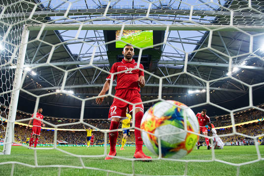 Zach Muscat of Malta looks dejected