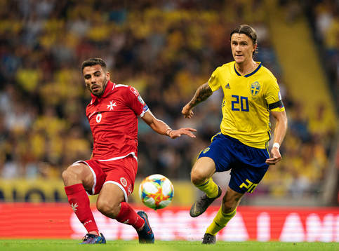 Paul Fenech of Malta and Kristoffer Olsson of Sweden