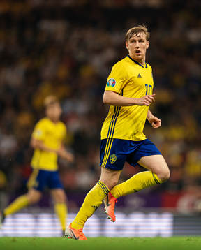 Emil Forsberg of Sweden