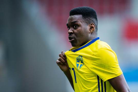 Joel Asoro of Sweden