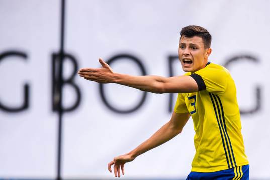 Anel Ahmedhodzic of Sweden reacts