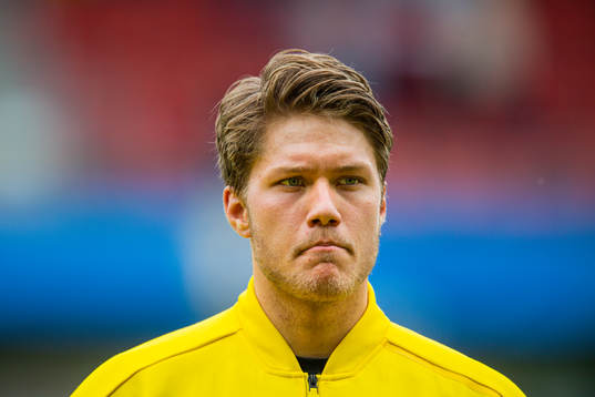 Goalkeeper Kalle Joelsson of Sweden