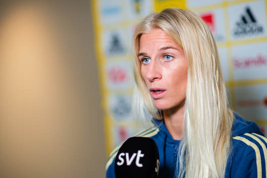 Sofia Jakobsson of Swedish national women football team