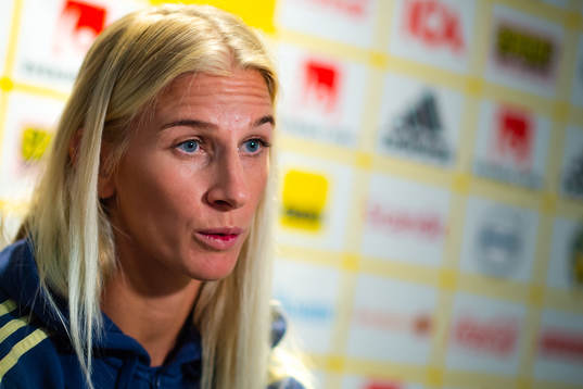 Sofia Jakobsson of Swedish national women football team