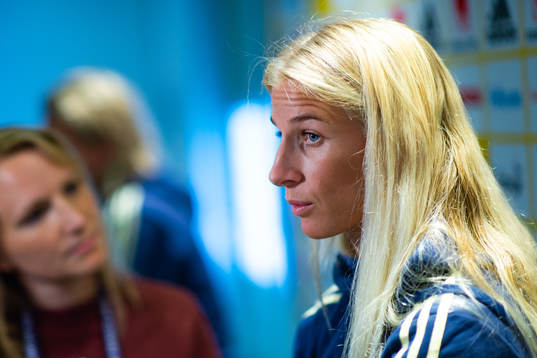 Sofia Jakobsson of Swedish national women football team