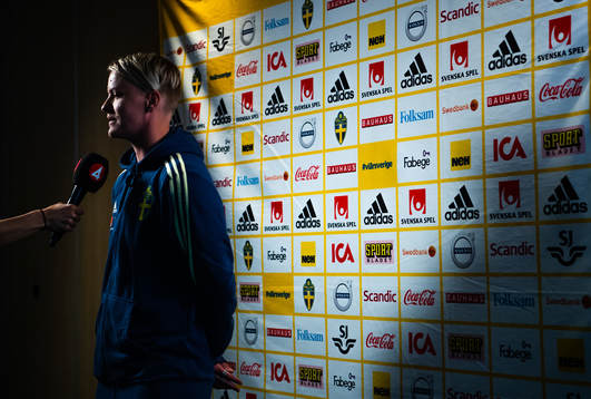 Nilla Fischer of Swedish national women football team