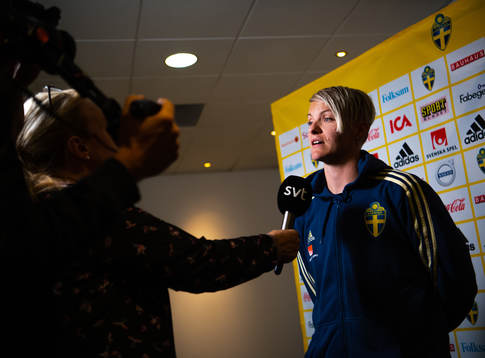 Nilla Fischer of Swedish national women football team