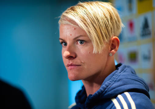 Nilla Fischer of Swedish national women football team