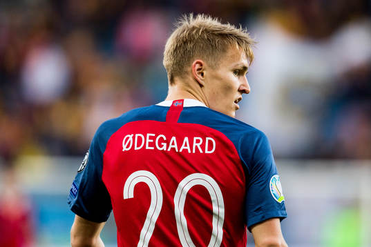 Martin Ødegaard of Norway