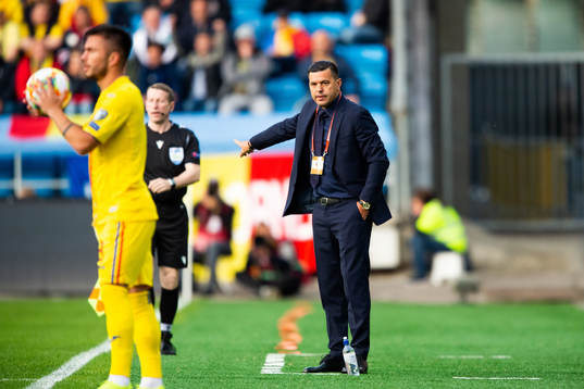 Cosmin Contra, head coach of Romania