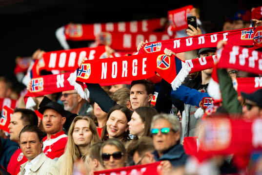 Supporters of Norway