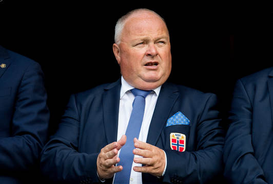 Terje Svendsen, president of the Norwegian Football