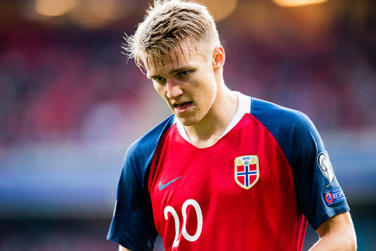 Martin Ødegaard of Norway