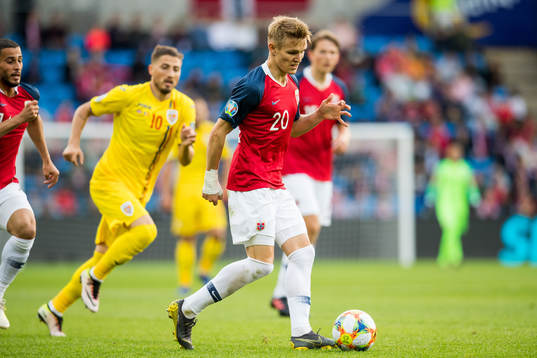 Martin Ødegaard of Norway