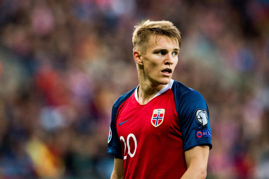 Martin Ødegaard of Norway