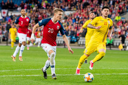 Martin Ødegaard of Norway