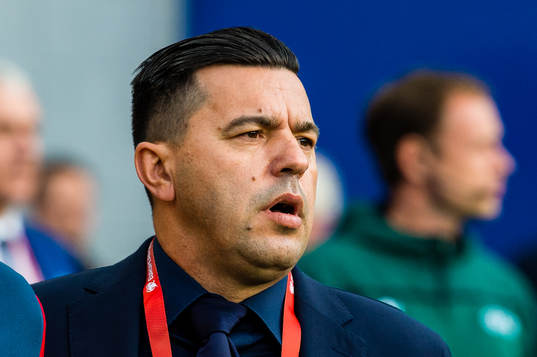 Cosmin Contra, head coach of Romania
