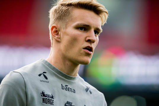 Martin Ødegaard of Norway