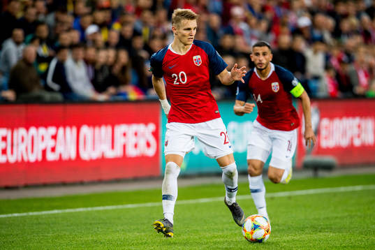 Martin Ødegaard of Norway
