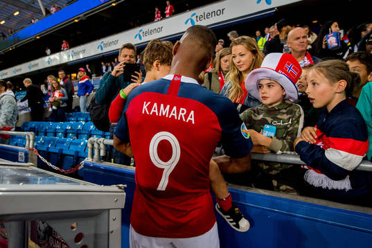 Ola Kamara of Norway