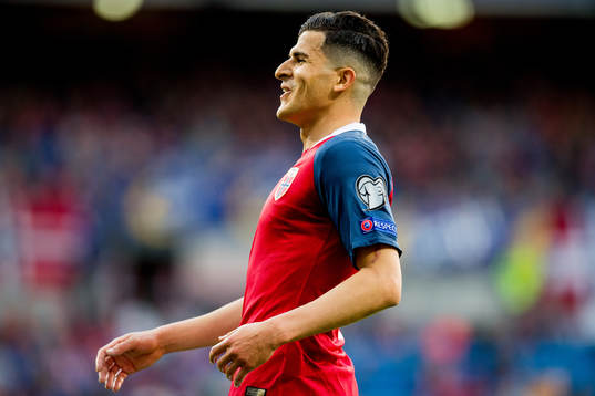Tarik Elyounoussi of Norway
