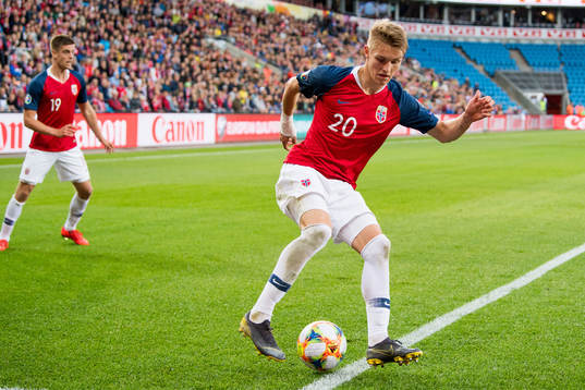 Martin Ødegaard of Norway