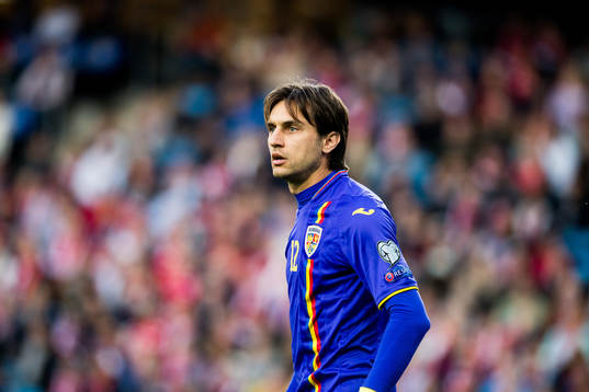 Goalkeeper Ciprian Tatarusanu of Romania